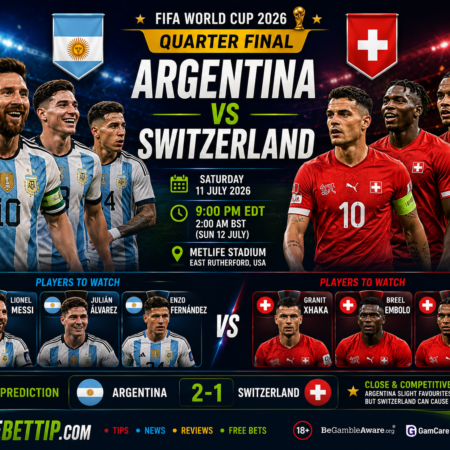 Argentina Vs Switzerland Quarter Final